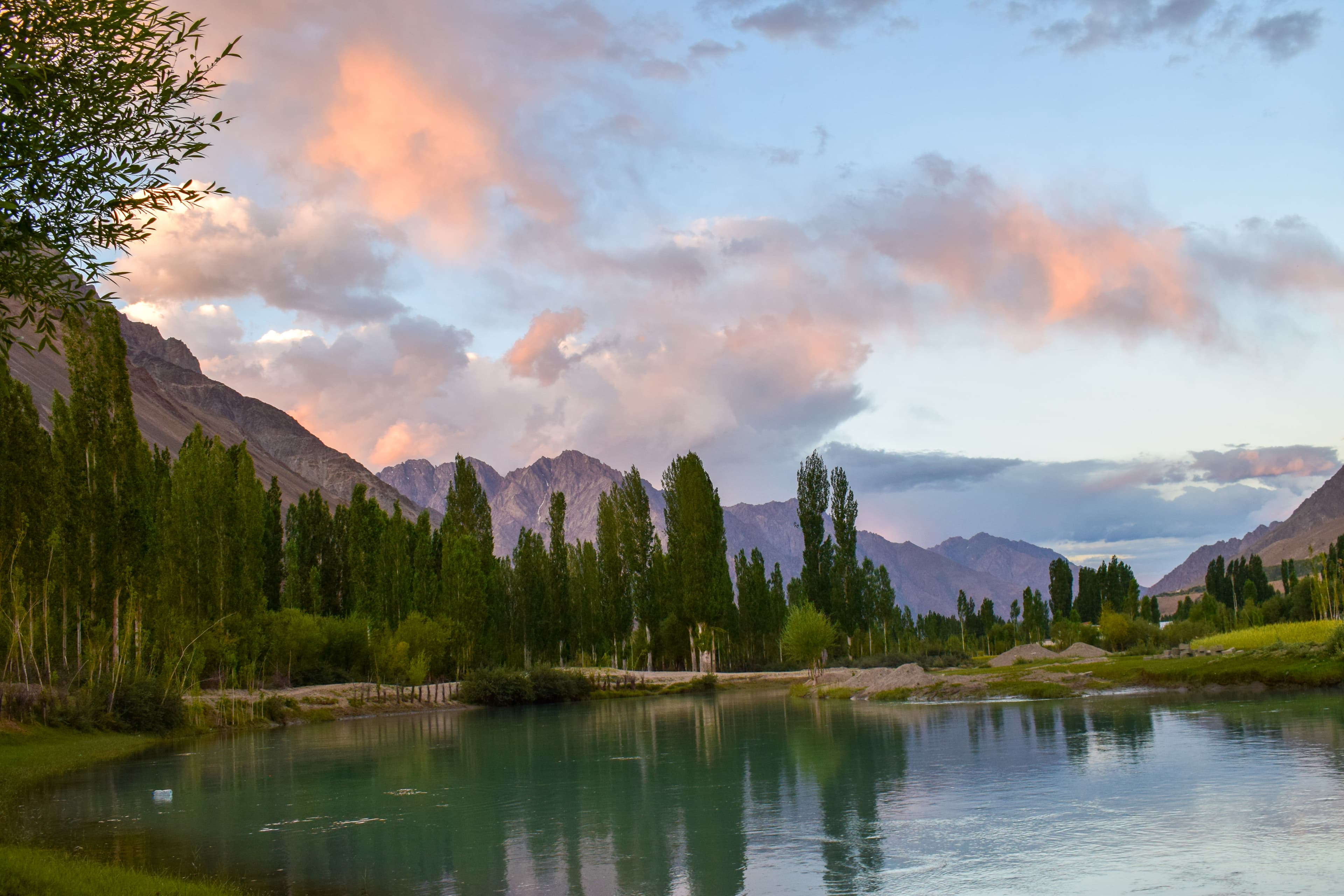 Kashmir Valley - Pristine green water