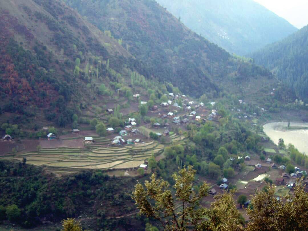 The Neelum River at Keran.
