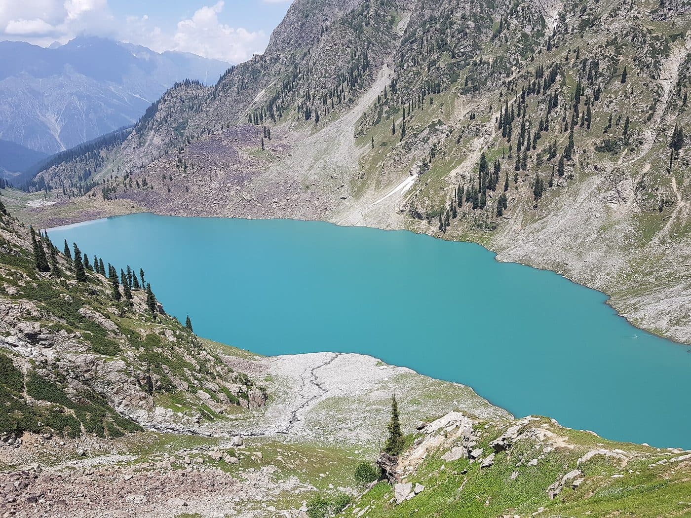 Kundol Lake near Ushu in Swat.