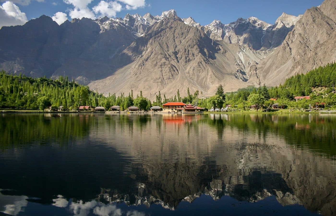 Lower Kachura Lake at Shangrila, Skardu.