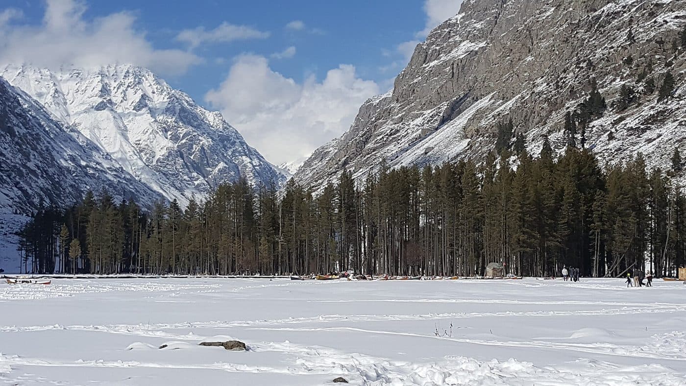 Mahodand Lake in the Ushu valley.