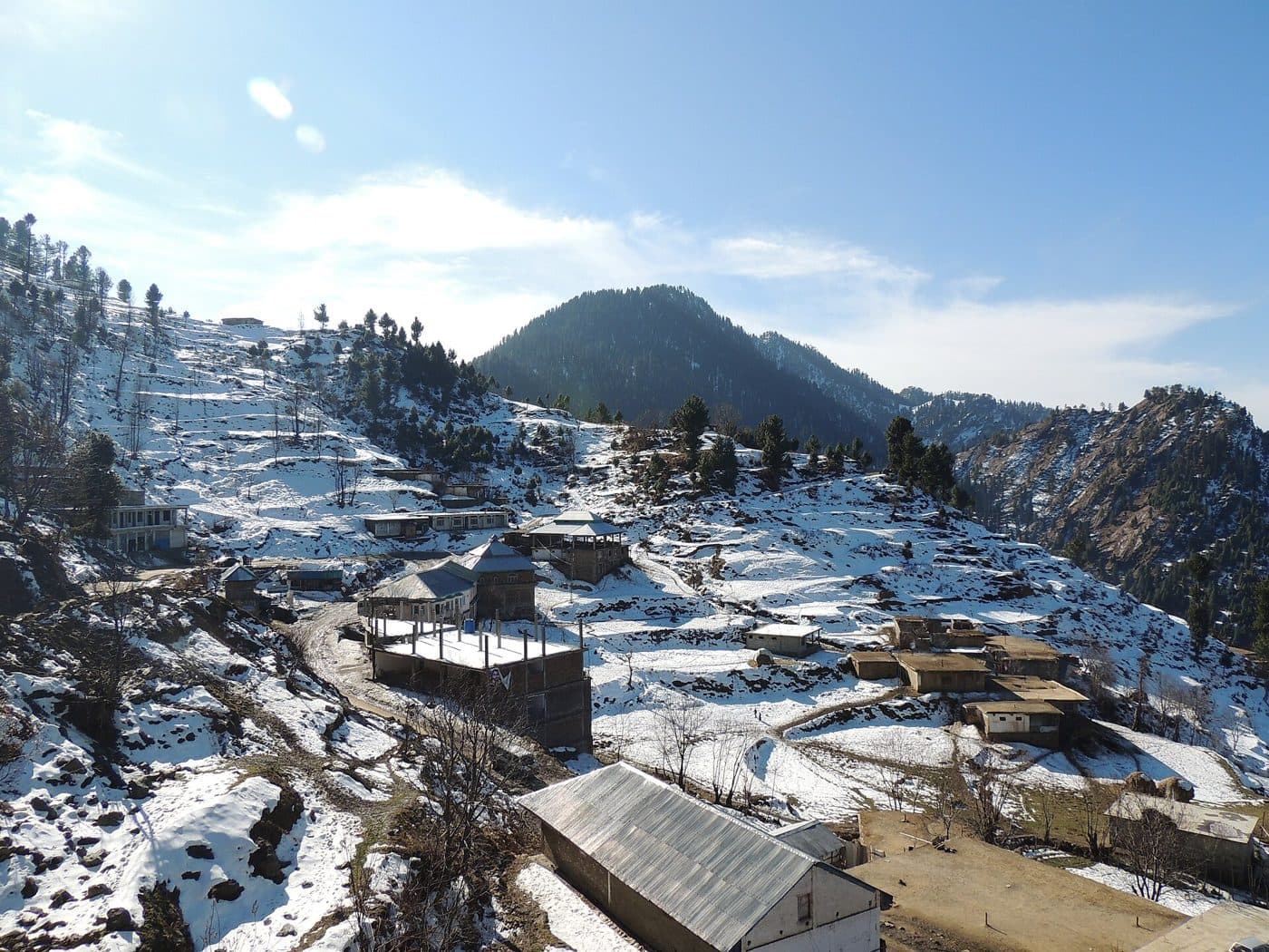 Malam Jabba above Swat Valley.