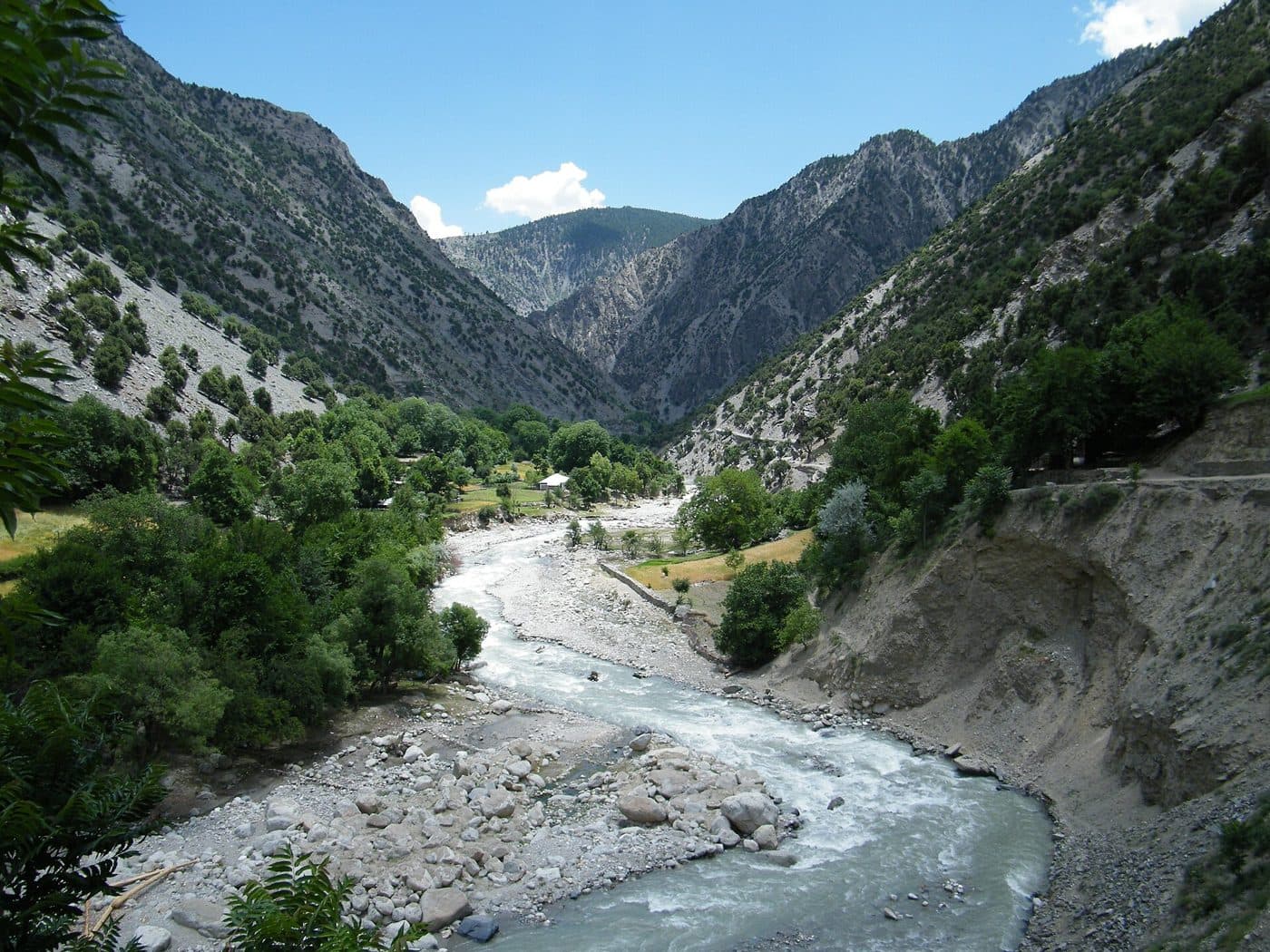Rumbur, one of the Kalash valleys.