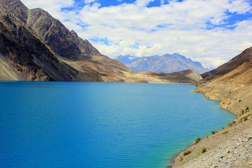 Satpara Lake south of Skardu.