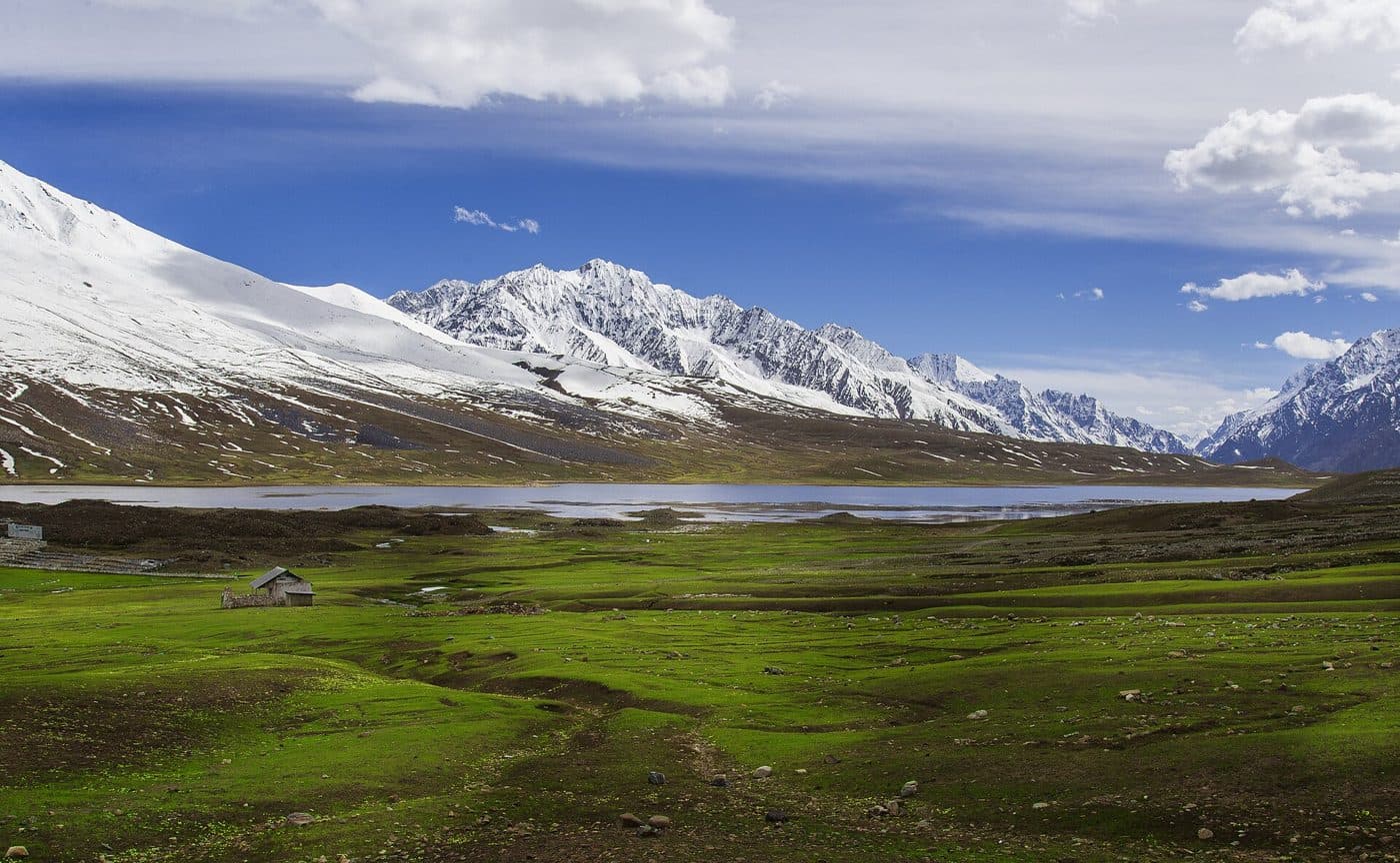 Shandur Pass and its lake.