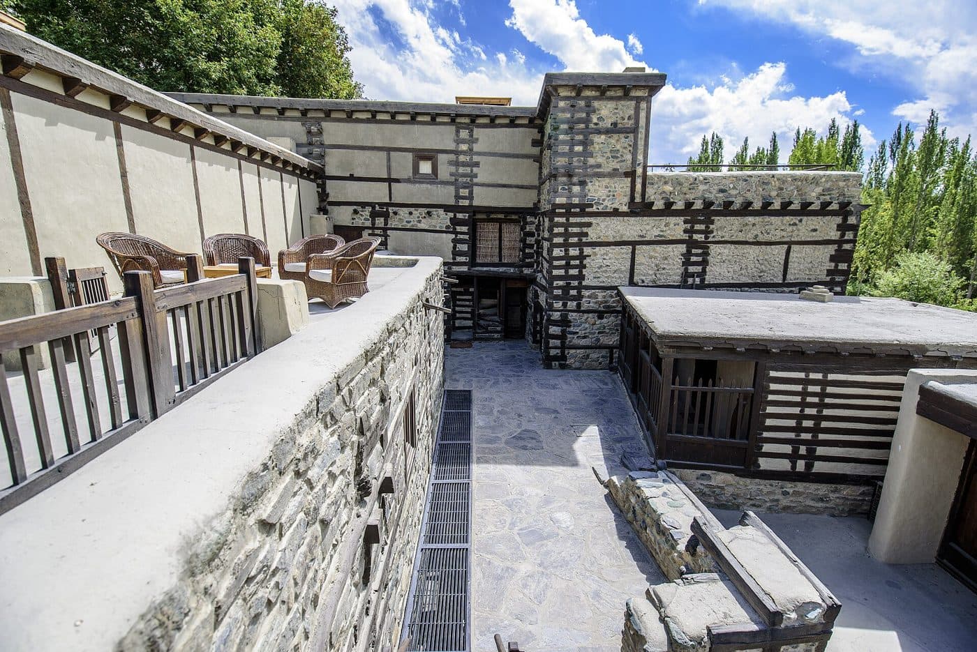 Shigar Fort in the Shigar valley.